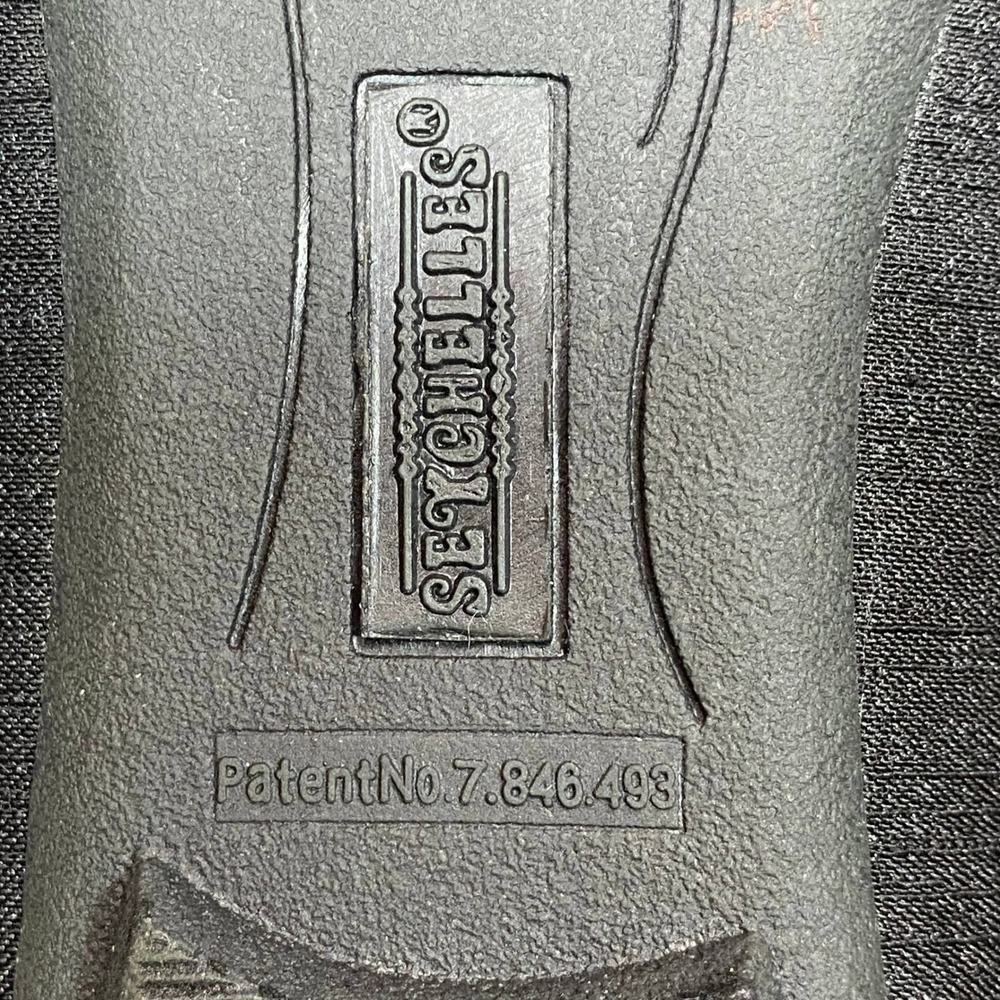 Seychelles Black Ballet Flats Pleated Ruched Toe Memory Foam Comfort Slip On - Picture 12 of 12